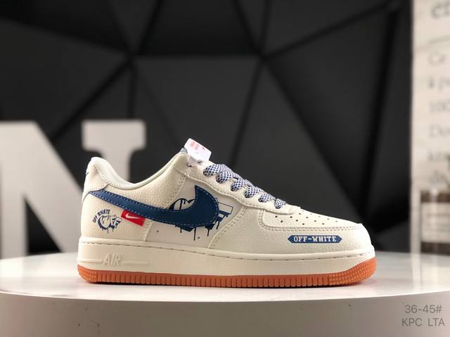 耐克 Nike Air Force 1 Low 空军一号低帮运动休闲板鞋 原楦头原纸板 打造纯正空军版型 专注外贸渠道 全掌内置蜂窝气垫 原盒配件 原厂中底钢印