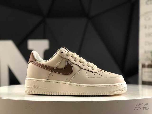 公司级带半码 耐克 Nike Air Force 1 '07 Low 空军一号 低帮 运动鞋 休闲鞋 折边针车 工艺难度大 原楦头原纸板 原装鞋盒 定制五金配件