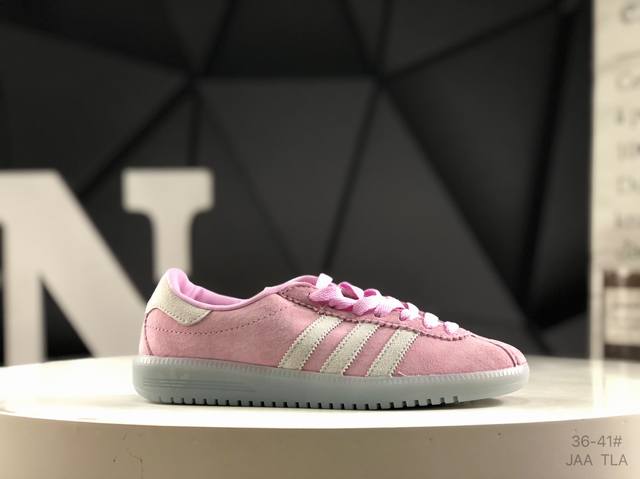 阿迪达斯 三叶草 Adidas Bermuda 猪巴革复古百搭休闲板鞋 货号：Ji2660 尺码：如图所示 Jaa Tla