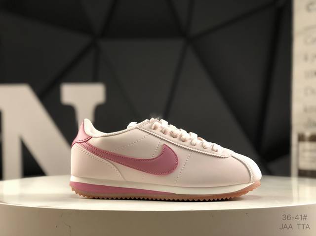 耐克 Nike Classic Cortez 耐克经典轻便舒适男子阿甘鞋休闲跑步鞋运动鞋 纯粹而执着的精神 使得Cortez种在了一代人的心里 无论是否喜欢它复