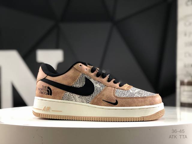 真标带半码 耐克 Nike Air Force 1Low Shadow 轻便防滑低帮板鞋 男女鞋 货号：C10919- 尺码 36-45 Atk Tta