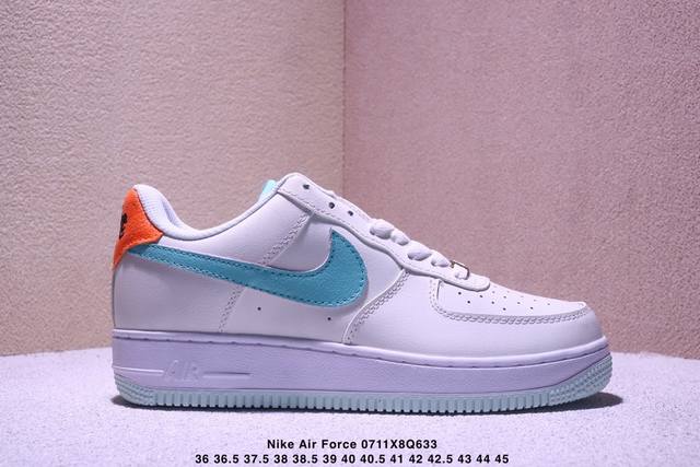 Nike Air Force 7空军一号低帮百搭休闲运动板鞋。柔软、弹性十足的缓震性能和出色的中底设计，横跨复古与现代的外型结合，造就出风靡全球三十多年的For