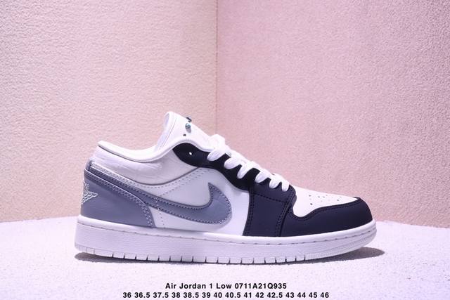 乔丹Air Jordan 1 Low Aj1低帮系列篮球鞋 官方同步配色 原装级产物 #拒绝公底 立体型 细节完美 高清洁度 编号：109624 尺码：36～4