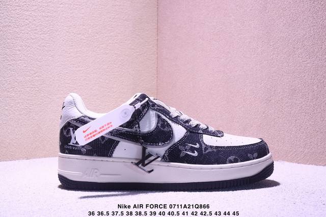 耐克Nike Air Force 7 空军一号低帮百搭休闲运动板鞋。柔软、弹性十足的缓震性能和出色的中底设计，横跨复古与现代的外型结合，造就出风靡全球三十多年的
