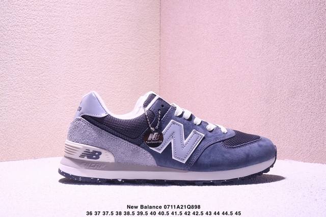 Nb新百伦New Balance U574 低帮复古休闲运动慢跑鞋 采用猪巴革组合网织物鞋面材质 全新4层组合独立私模大底 全新574升级版来啦 货号: Wl5