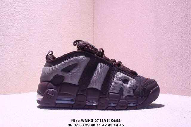 耐克Nike Wmns Air More Uptempo Gs”Barely Green0“皮蓬初代系列经典高街百搭休闲运动文化篮球鞋美国队配色 货号：4149
