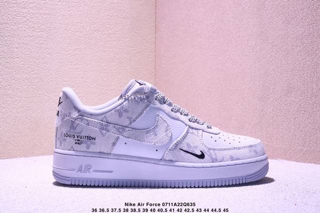 海外限量发售！公司级Nike Air Force 1 '07 Low “Off-White联名 灰黑双色米黑”空军一号 低帮 运动鞋 休闲鞋 折边针车 工艺难度