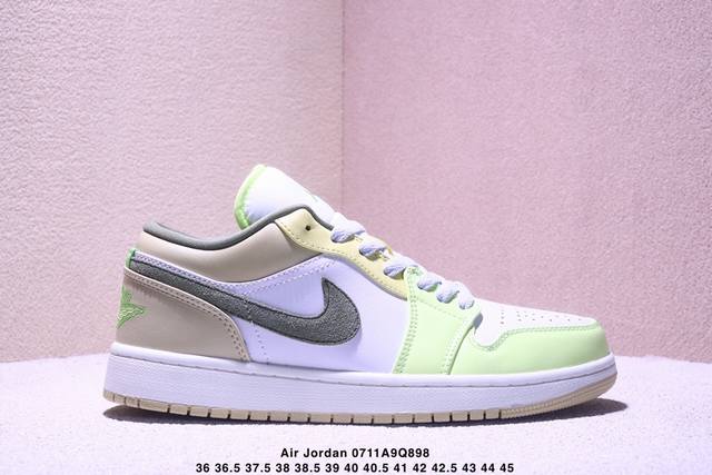 公司级Nike Air Jordan 1 Low Aj1乔1低帮休闲板鞋 同步官方配色 官方货号:Dv1312-200 Size:36 36.5 37.5 38