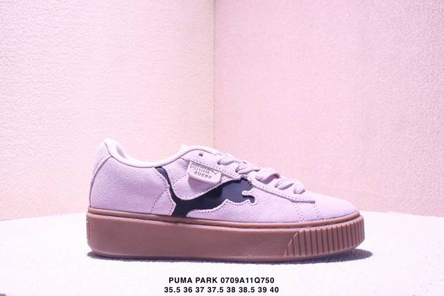 彪马Puma Park Lifestyle Og 蕾哈娜联名面包鞋 男女同款复古休闲板鞋 货号：394210 04 码数：看图所示 Xm0709Q750