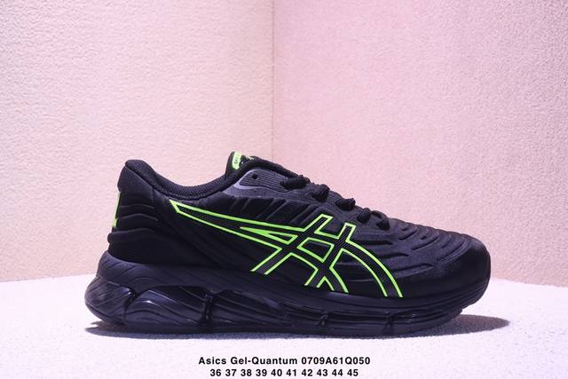 Asics Gel-Quantum 360 Viii 亚瑟士复古透气休闲鞋缓震男子耐磨跑步鞋 #鞋面采用无缝线鞋面，贴合脚型，穿着舒适；中底360°环绕式Gl，