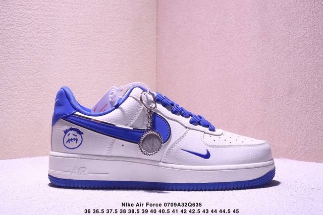 海外限量发售！公司级Nike Air Force 1 '07 Low “米兰鬼脸”空军一号 低帮 运动鞋 休闲鞋 折边针车 工艺难度大 原楦头原纸板 原装鞋盒