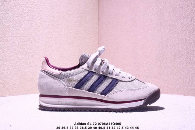 公司级Adidas Sl 72 Rs 阿迪达斯 三叶草复古休闲跑步鞋休闲运动鞋 货号:Ji2485 尺码:36 36.5 37 38 38.5 39 40 40
