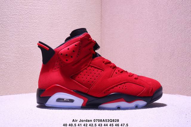 公司级Air Jordan 6 ”Midnight Navy“ 高帮 海军蓝 Aj6 乔丹6代 Aj6 乔6 高邦 白蓝 乔丹篮球鞋系列 整双鞋以白色荔枝纹皮革