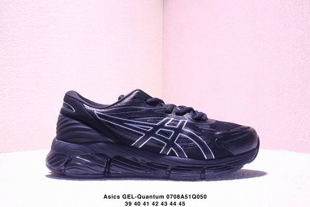 公司级Asics Gel-Quantum 360 Viii 亚瑟士 量子系列硅胶回弹休闲运动跑步鞋 原数据开发全掌 硅胶缓震中底 采用透气网布拼接皮革鞋面 货号
