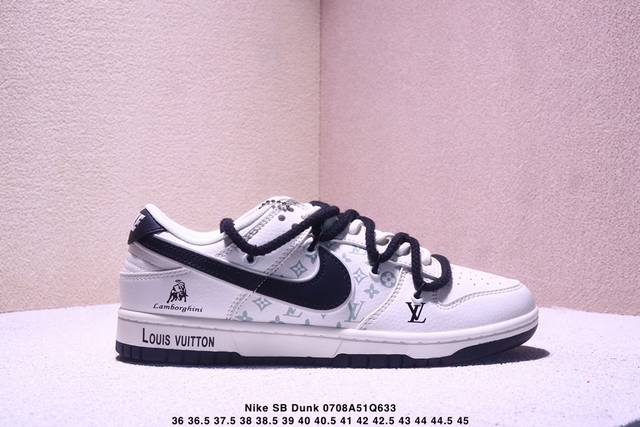 海外爆款限量发售！公司级 Nike Sb Dunk Low联名 绑带周年高端定制 低帮休闲板鞋 定制鞋盒 大厂纯原品质出货 超高清洁度 皮料切割干净无任何毛边