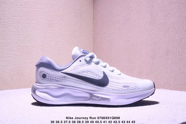 真标Nike Journey Run 耐克 缓震 跑步鞋 官方货号:Fn0228-104 尺码:36 36.5 37.5 38 38.5 39 40 40.5