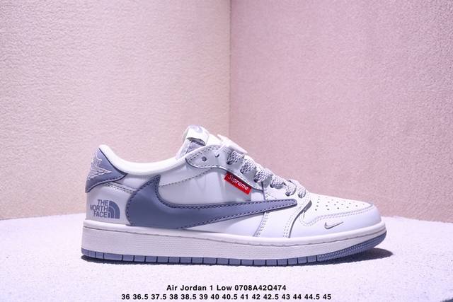 海外爆款限量发售！公司级 Travis Scott X Fragment Design X Jordan Air Jordan 1 Low Og Sp Supr