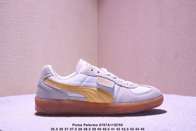 Puma Palermo Og 复古单品 彪马 防滑耐磨低帮德训板鞋 货号:397643-02 尺码:35 36 37 37.5 38 38.5 39 40 4