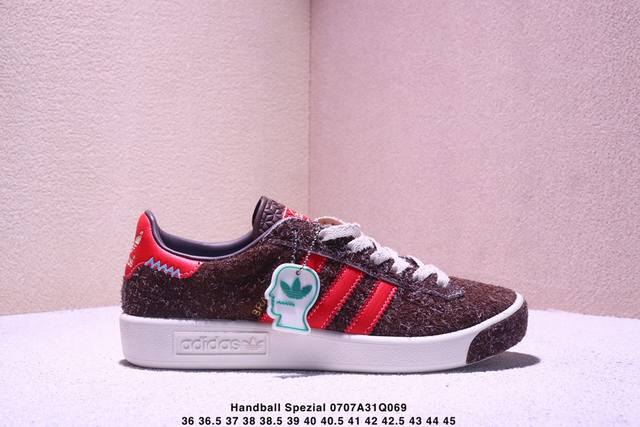 阿迪达斯Adidas Handball Spezial St 阿迪达斯经典复古休闲板鞋 尺码： 36 36 37 38 38 39 40 40 41 42 42