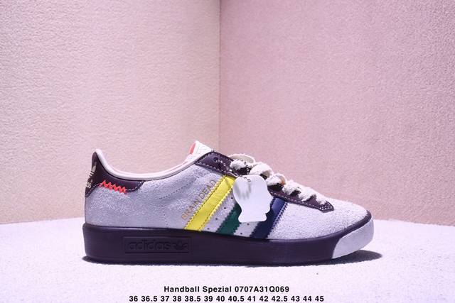 阿迪达斯Adidas Handball Spezial St 阿迪达斯经典复古休闲板鞋 尺码： 36 36 37 38 38 39 40 40 41 42 42