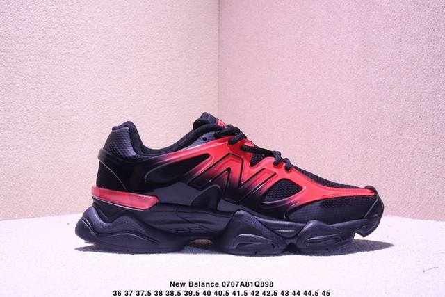 公司级New Balance 9060系列 新百伦 复古休闲运动慢跑鞋 鞋面大身由空间双格及磨砂鞋面拼接而生 采用大面积网眼以及麂皮材质覆盖鞋身 还原经典气质