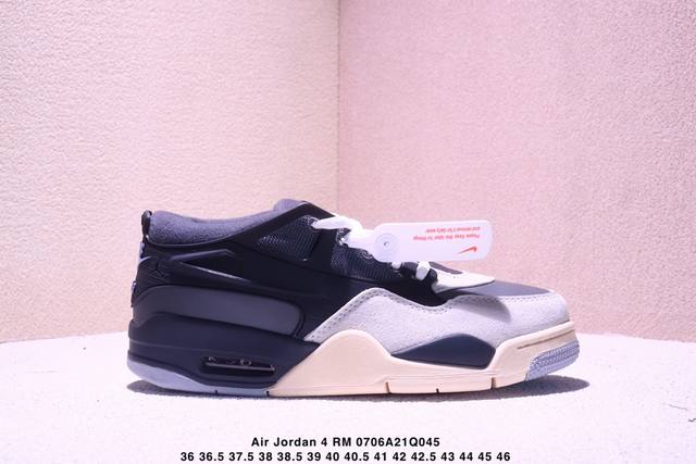 乔丹Nike Air Jordan 4 Rm 防滑 低帮 复古篮球鞋 货号：Fq7939 102 Size：36-46带半码 Xm0706Q045