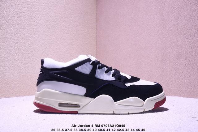 乔丹Nike Air Jordan 4 Rm 防滑 低帮 复古篮球鞋 货号：Fq7939 102 Size：36-46带半码 Xm0706Q045