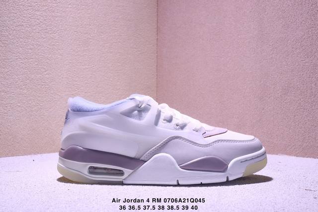 乔丹Nike Air Jordan 4 Rm 防滑 低帮 复古篮球鞋 货号：Fq7939 102 Size：36-46带半码 Xm0706Q045