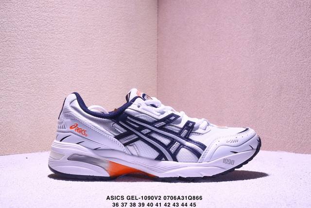 Asics 亚瑟士 Gel-1090V2量子系列硅胶回弹休闲运动跑步鞋 装备充满未来感 日本专业跑鞋品牌 货号: 3A214-001 尺码:36 ～45 Xm0