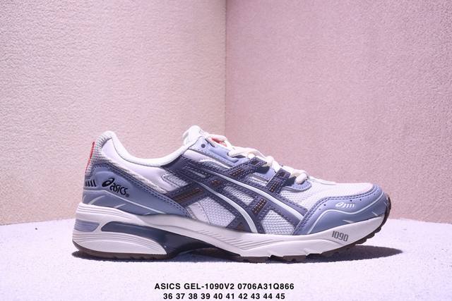 Asics 亚瑟士 Gel-1090V2量子系列硅胶回弹休闲运动跑步鞋 装备充满未来感 日本专业跑鞋品牌 货号: 3A214-001 尺码:36 ～45 Xm0