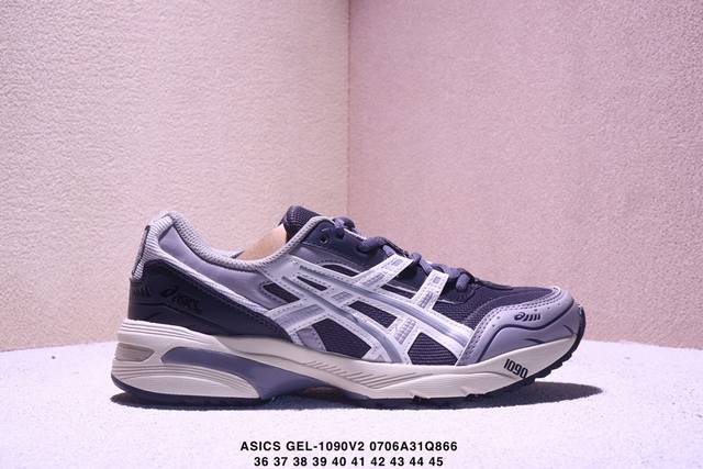 Asics 亚瑟士 Gel-1090V2量子系列硅胶回弹休闲运动跑步鞋 装备充满未来感 日本专业跑鞋品牌 货号: 3A214-001 尺码:36 ～45 Xm0