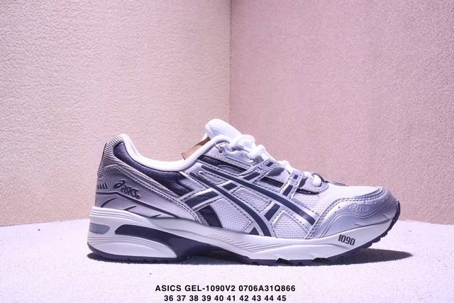 Asics 亚瑟士 Gel-1090V2量子系列硅胶回弹休闲运动跑步鞋 装备充满未来感 日本专业跑鞋品牌 货号: 3A214-001 尺码:36 ～45 Xm0