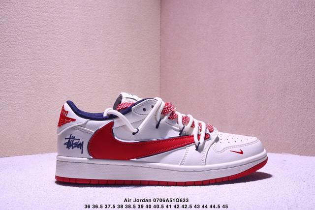 公司级 时尚元素X Jordan Air Jordan Low 倒勾 爆裂纹绿勾配色，融合了Travis Scott 独特的潮流风格，个性的设计风格以及Jord