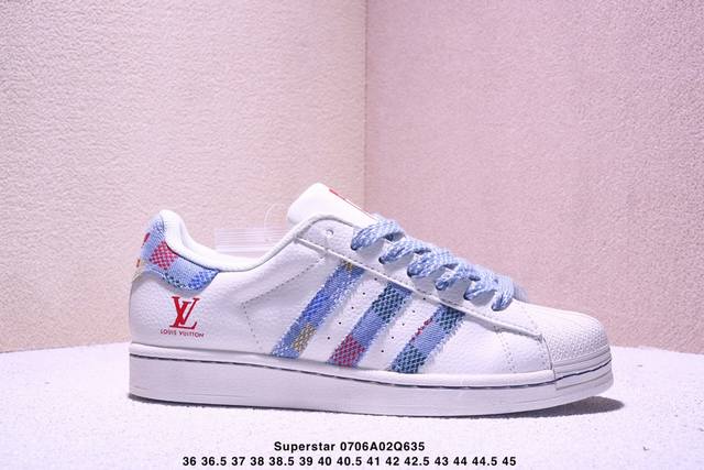 海外爆款限量发售！高端定制 阿迪达斯Adidas三叶草&Gucci Originals Superstar贝壳头系列“Bape猿人头联名 白绿”低帮经典百搭休闲