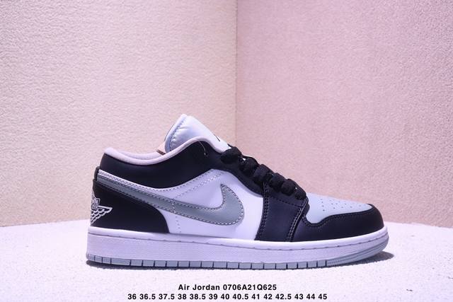 真标Nike Air Jordan 1 Low Aj1乔1低帮休闲板鞋 同步官方配色 官方货号:553558-039 Size:36 36.5 37.5 38