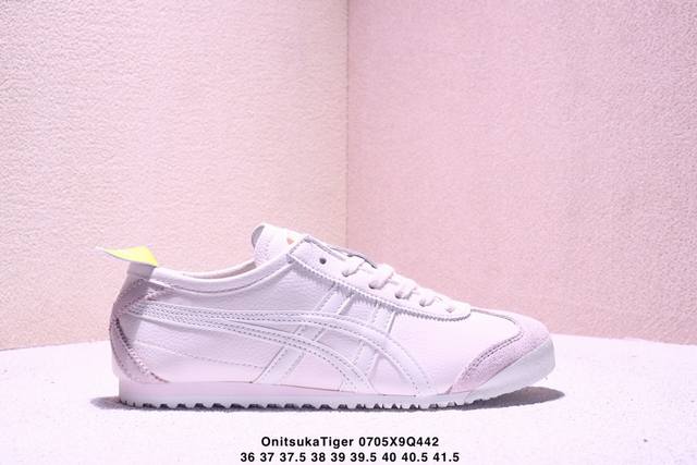 亚瑟士Onitsukatiger 鬼冢虎 Mexico 66 Sd Paraty 经典低帮休闲板鞋 货号1183C432-250 尺码：36-45 半 Xm07