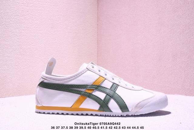 亚瑟士Onitsukatiger 鬼冢虎 Mexico 66 Sd Paraty 经典低帮休闲板鞋 货号1183C432-250 尺码：36-45 半 Xm07