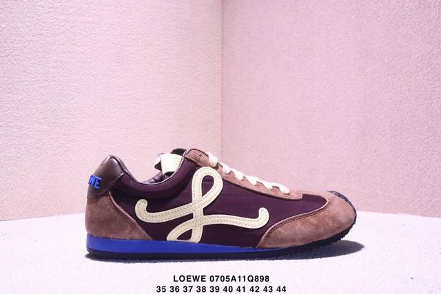 Loewe -3罗意威 Flow Runner 低帮休闲运动跑步鞋 编码:109022 鞋码：看图所示 Xm0705Q898