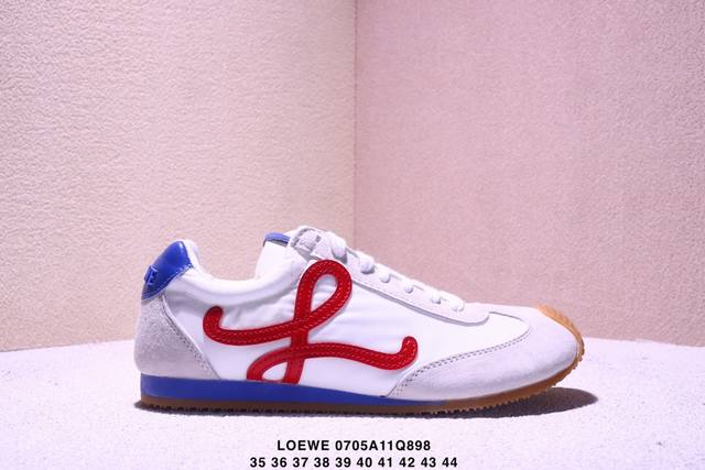 Loewe -3罗意威 Flow Runner 低帮休闲运动跑步鞋 编码:109022 鞋码：看图所示 Xm0705Q898