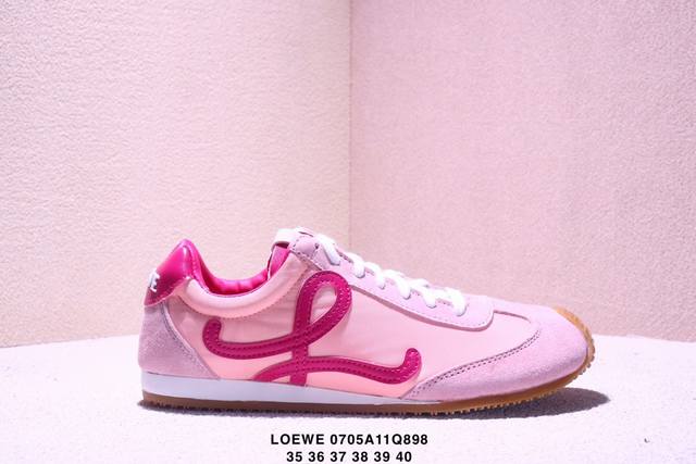 Loewe -3罗意威 Flow Runner 低帮休闲运动跑步鞋 编码:109022 鞋码：看图所示 Xm0705Q898