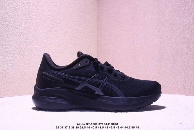 公司级Asics Gt- 0 13 Gtx 亚瑟士 舒适 织物合成革减震防滑耐磨 低帮越野跑步鞋 货号:1011B858-004 尺码:36 37 37.5 3