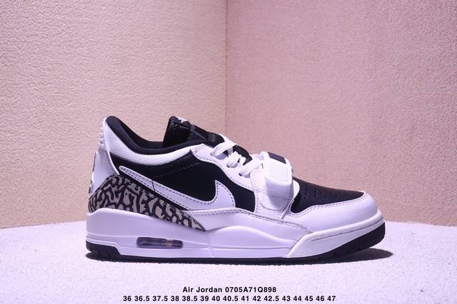公司级Nike Air Jordan Legacy 312 Low耐克乔丹三合一混合版本低帮文化休闲运动篮球鞋 有着交错结合的设计 它的名字就展现出它所包含的鞋