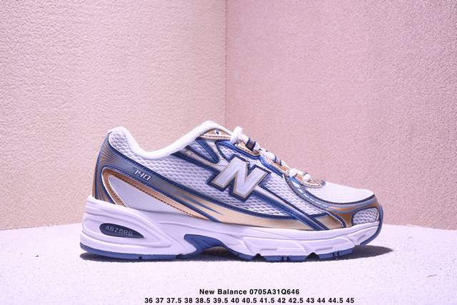 新百伦中古跑鞋 New Balance 740系列新百伦 潮流男女运动鞋 Nb740跑步鞋透气鞋复古潮鞋 货号:U740 尺码:36 37 37.5 38 38
