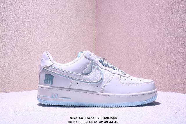 耐克Nike Air Force 空军一号经典低帮百搭休闲运动板鞋“皮革五杠3M反光 货号：Un3699 055 码数：36 37 38 39 40 41 42