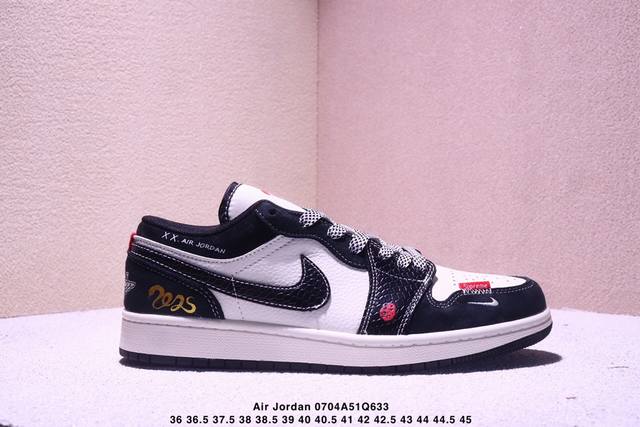 Nike Jordan Air Jordan 1“斯图西联名 灰黑红标双拼” 高端定制 低帮 复古 减震 防滑 耐磨 篮球鞋 定制鞋盒 大厂纯原品质出货 超高清