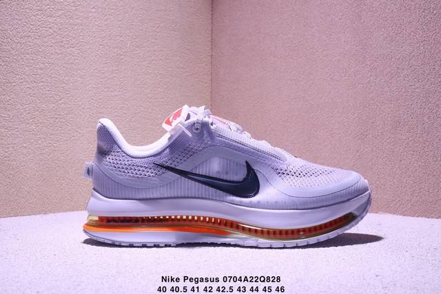 公司级Nike Pegasus Premium Atmosphere 粉色 全掌可见的Air Zoom首次在Pegasus系列中出现，模仿了Vaporfly的碳