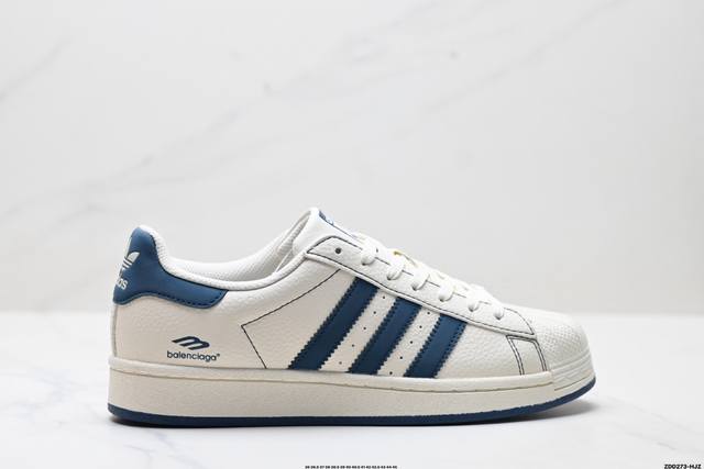 公司级Adidas Originals Superstar 阿迪达斯 三叶草 贝壳头’Diy’系列低帮经典百搭休闲运动板鞋 原装头层材料 用料绝不含糊 独家版型