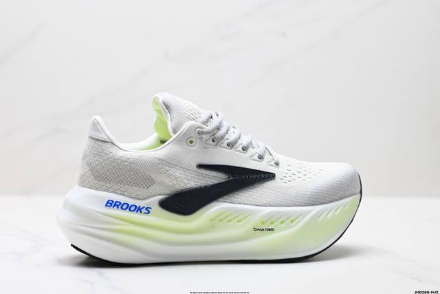 公司级Brooks 布鲁克斯Glycerin Max 超级甘油 厚底马拉松缓震跑鞋 该鞋以厚实的中底和高分子注氮技术为特点 提供极致的缓震性能 鞋面柔软厚实 具