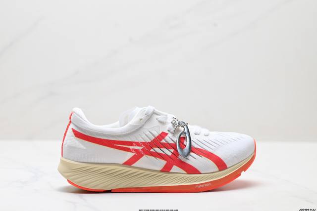 公司级Asics亚瑟士 Metaracer 马拉松跑步运动竞速跑鞋 进口双层丝纤维工程网布鞋面 轻量舒适透气材质#升级全新缓震中底部位科技材质 货号:1011A