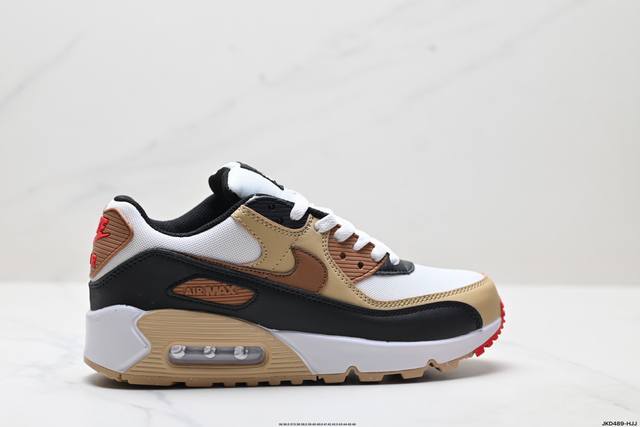 公司级Nike Air Max 90 初代复古气垫百搭休闲运动慢跑鞋复古小气垫史上第一双可视气垫跑鞋 凭借着 Air Max 气垫带来的舒适脚感和鞋面面料上的不